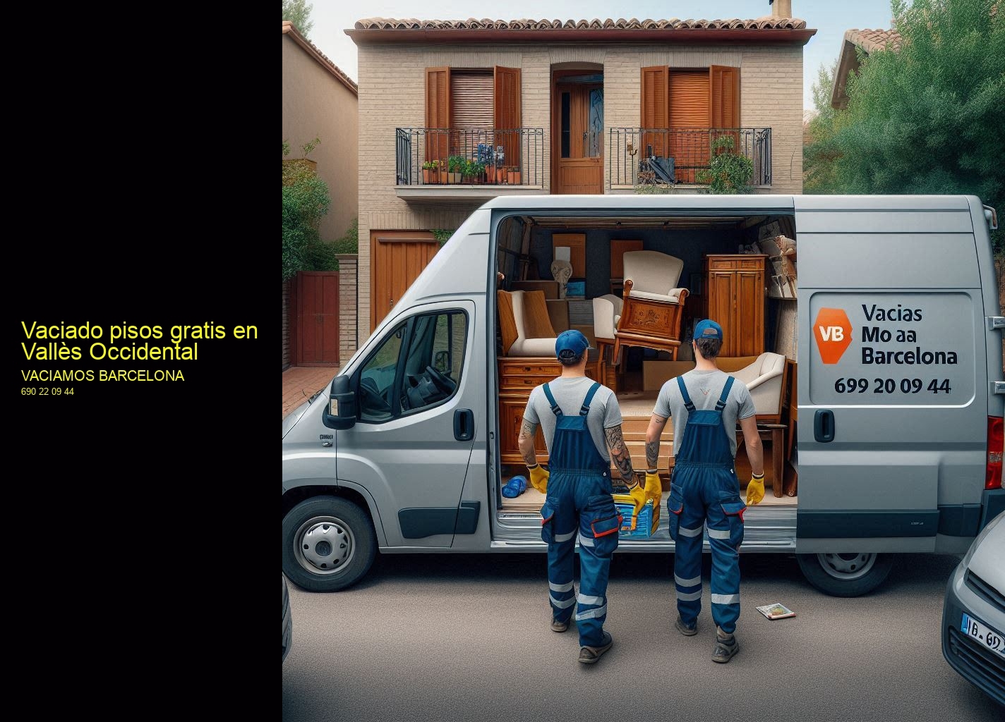Vaciado pisos gratis en Vallès Occidental