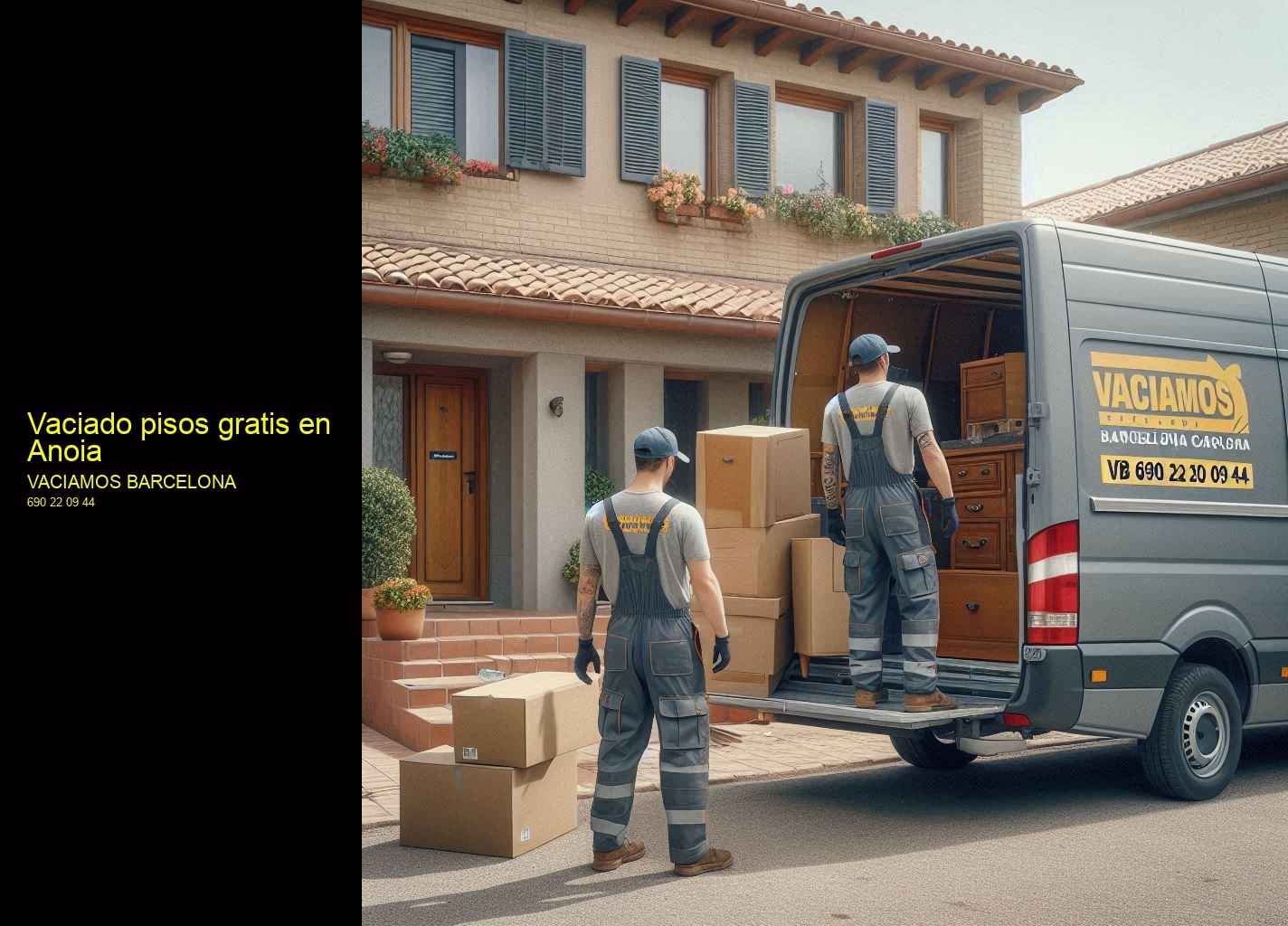 Vaciado pisos gratis en Anoia