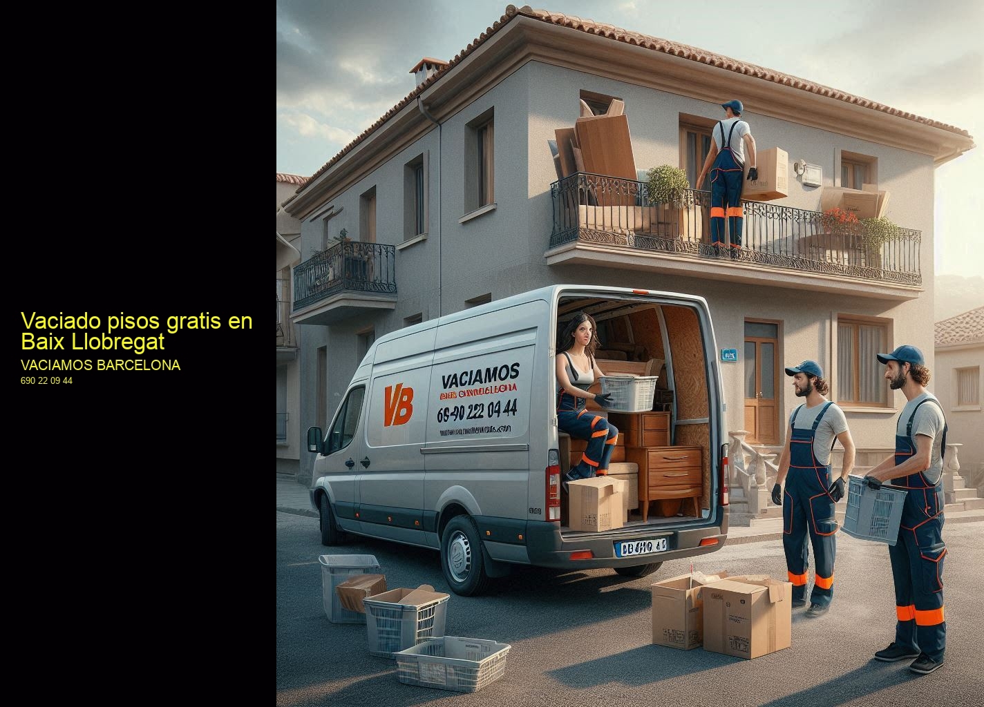 Vaciado pisos gratis en Baix Llobregat