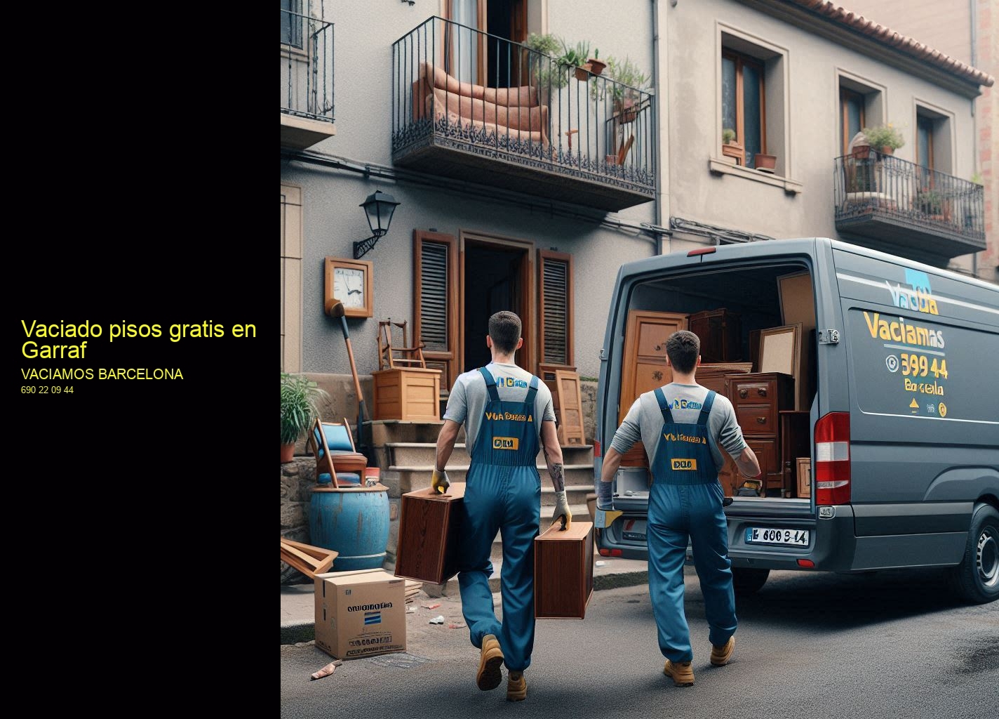 Vaciado pisos gratis en Garraf