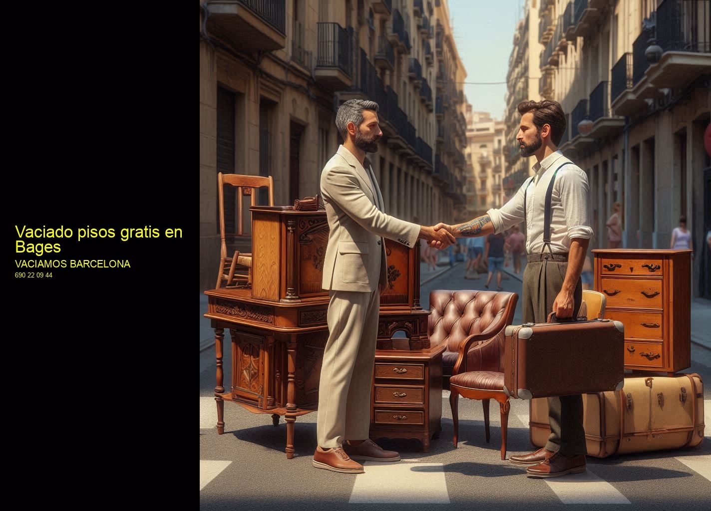 Aceptamos tus muebles antiguos*