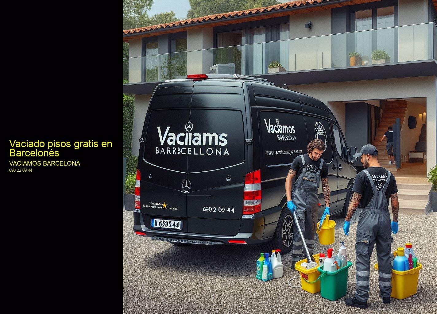 Limpieza después del vaciado