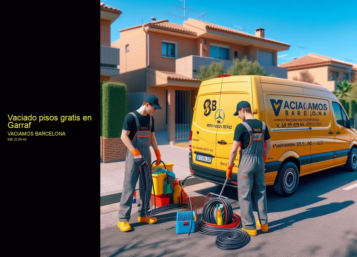 Limpieza después del vaciado