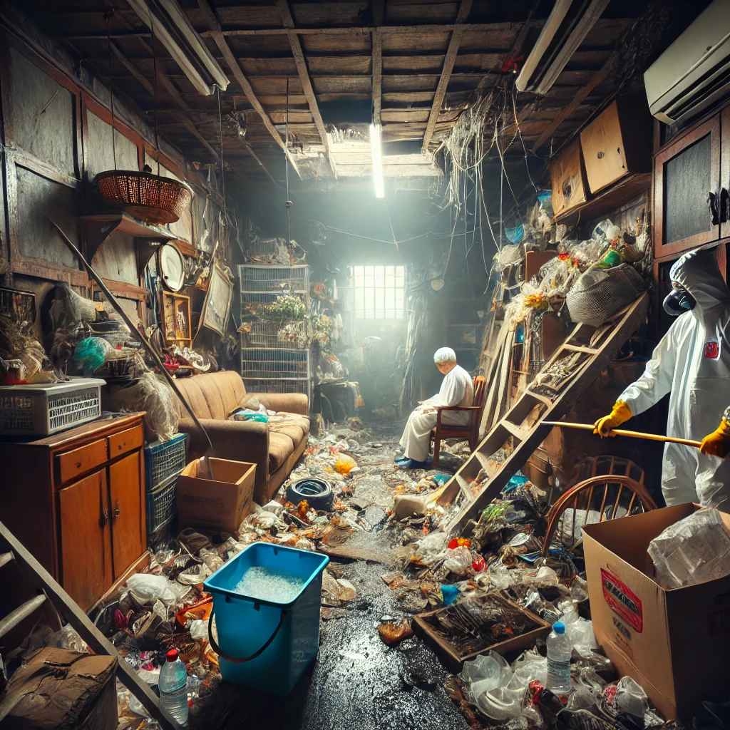 Acumulación compulsiva por el Síndrome de Diógenes