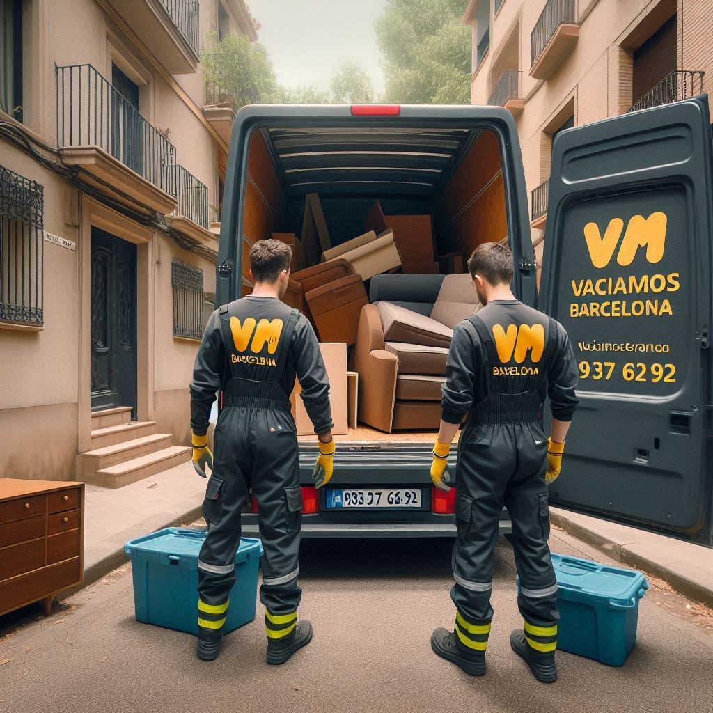 Servicio de mudanzas y vaciado de muebles