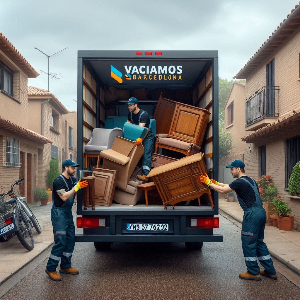 Servicio de mudanzas y vaciado de muebles