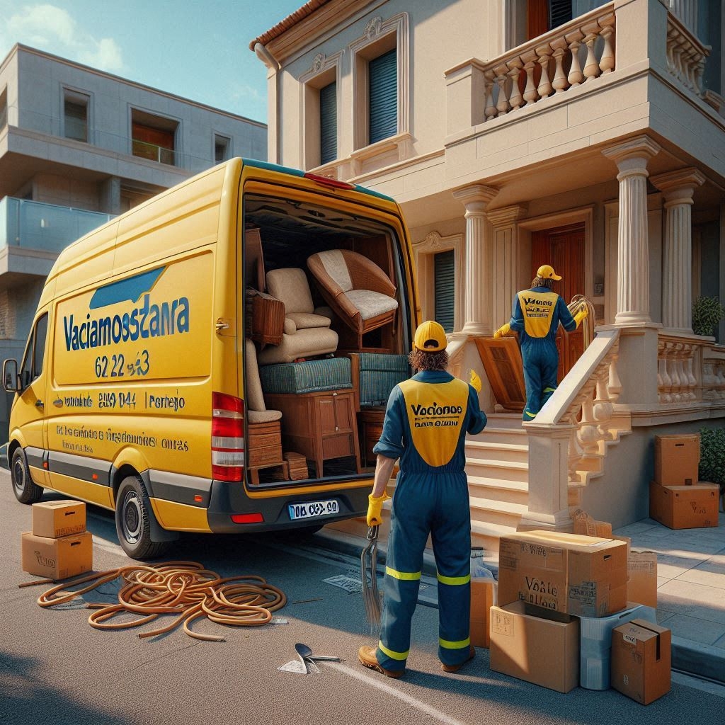 Servicio de mudanzas y vaciado de muebles